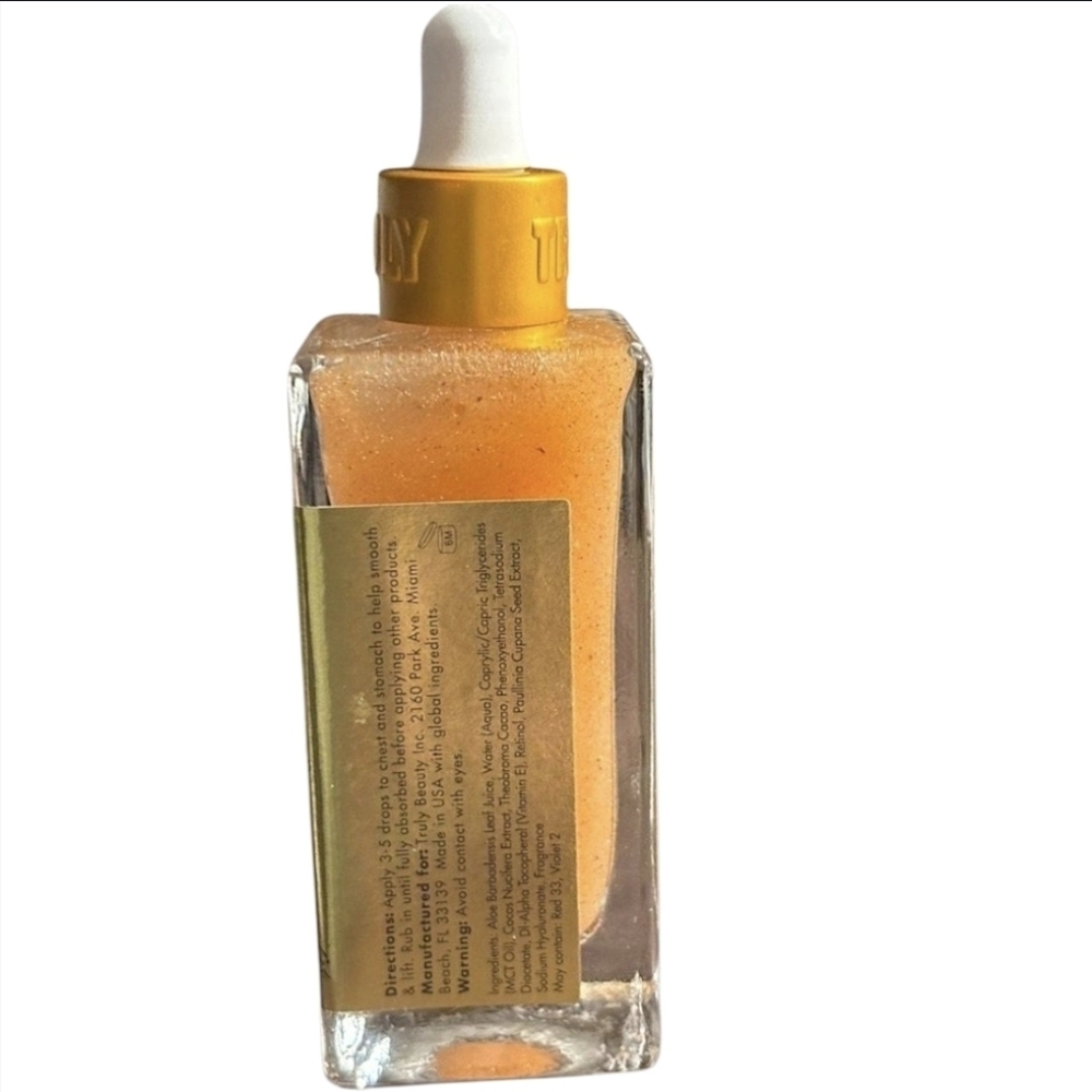 Truly's Dulce De Leches Firming Boob Belly Serum, 0.7 fl. oz./20ml. NEW - Picture 2 of 4